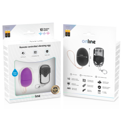 Online - Oeuf Vibrant Télécommande S Lilas